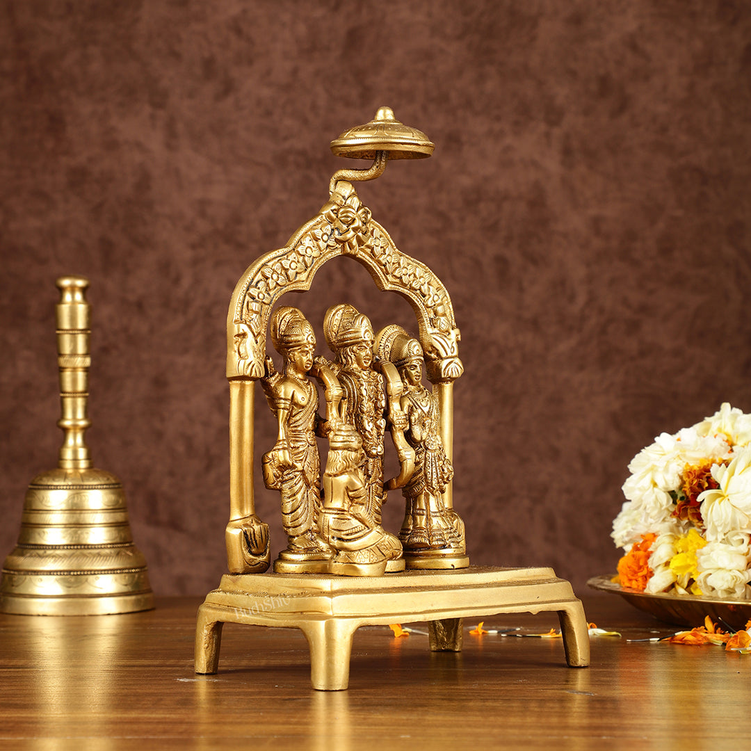 Brass Ram Darbar Idol | Height: 9.5 inch-2